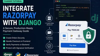 Razorpay Django Integration: Secure Payment Gateway with Signature Verification